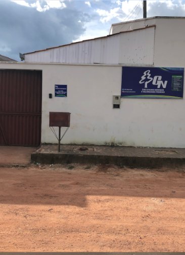 parte frontal do escritório da GN Florestal em Tomé Açú Pará